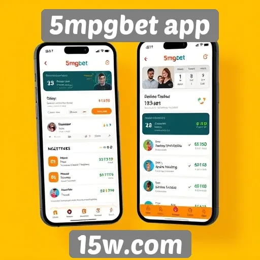 Facilidade de uso da interface do 5mpgbet app